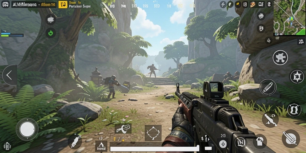 Tangkapan layar gameplay ALVENDO yang seru dan mendebarkan.